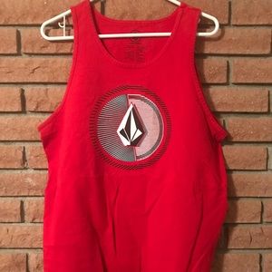 Volcom Red Tank Top